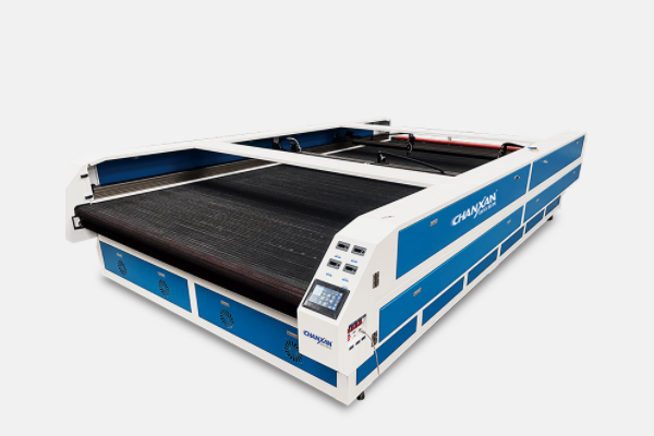 雨傘布尼龍布激光切割裁剪，晴天雨天都有激光的陪伴