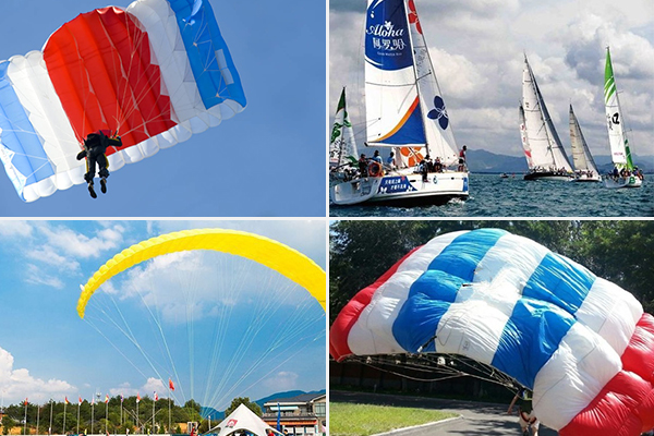 降落傘,滑翔傘,風帆專用激光裁剪設備 降落傘,滑翔傘,風帆專用激光裁剪設備