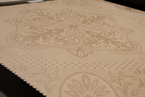 墻紙激光雕花機(jī)，開啟壁紙墻布印花燒花工藝新變革