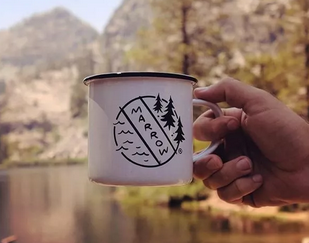 激光打標搪瓷杯，杯子也可以與眾不同