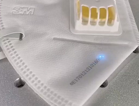 激光打標在口罩行業(yè)的重要作用