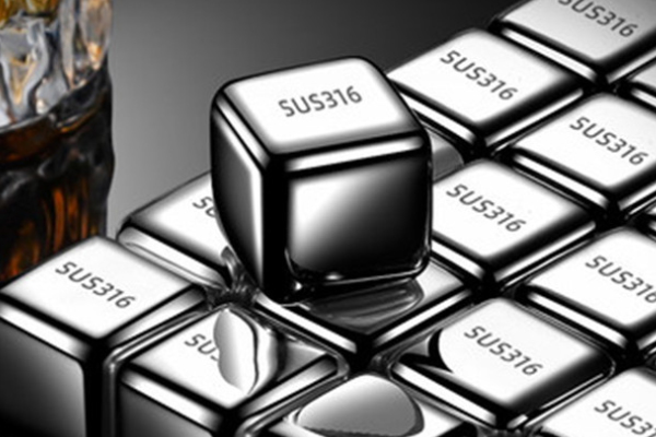 冰酒石冰鎮(zhèn)石不銹鋼冰塊激光打標工藝